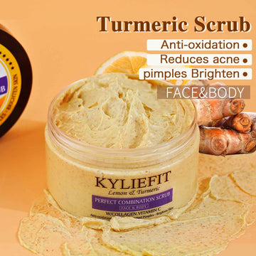 KYLIEFIT Lemon & Turmeric Perfect Combination Scrub