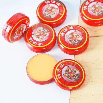 Cooling Oil Summer Refreshing Anti-Mosquito Anti-Itch Headache Dizziness Tiger Solid Balm