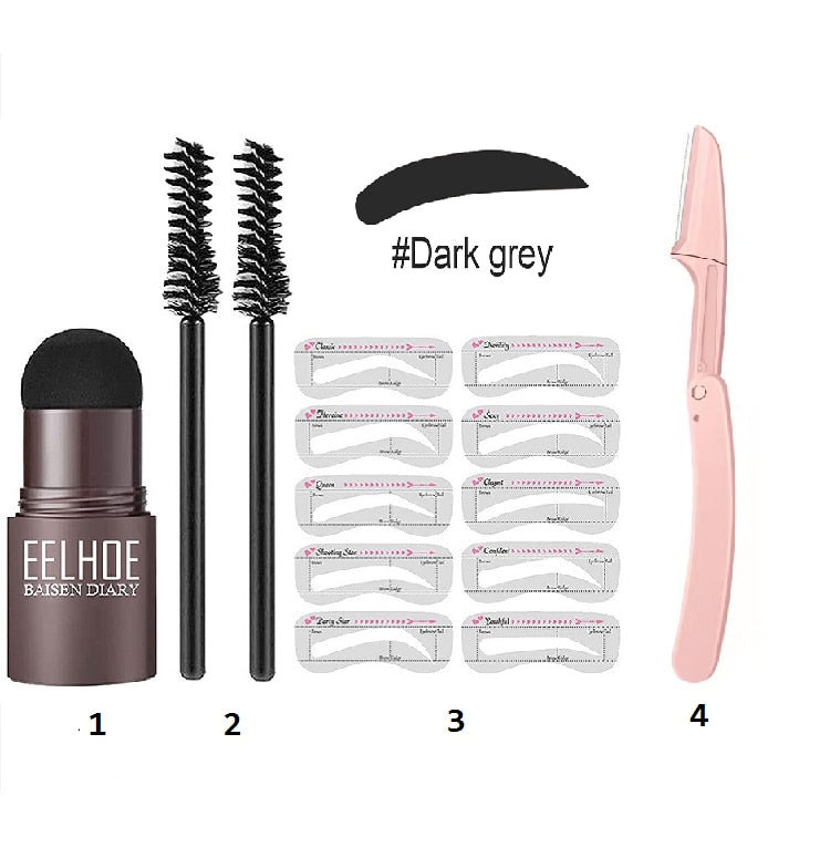 EELHOE One Step Eyebrow Shaping Kit Professional