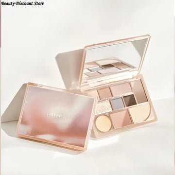 Judydoll 10 Colour All in One Complexion Palette Eye Shadow Palette Blush Trim Highlighter Earth Colour Face Makeup Cosmetics