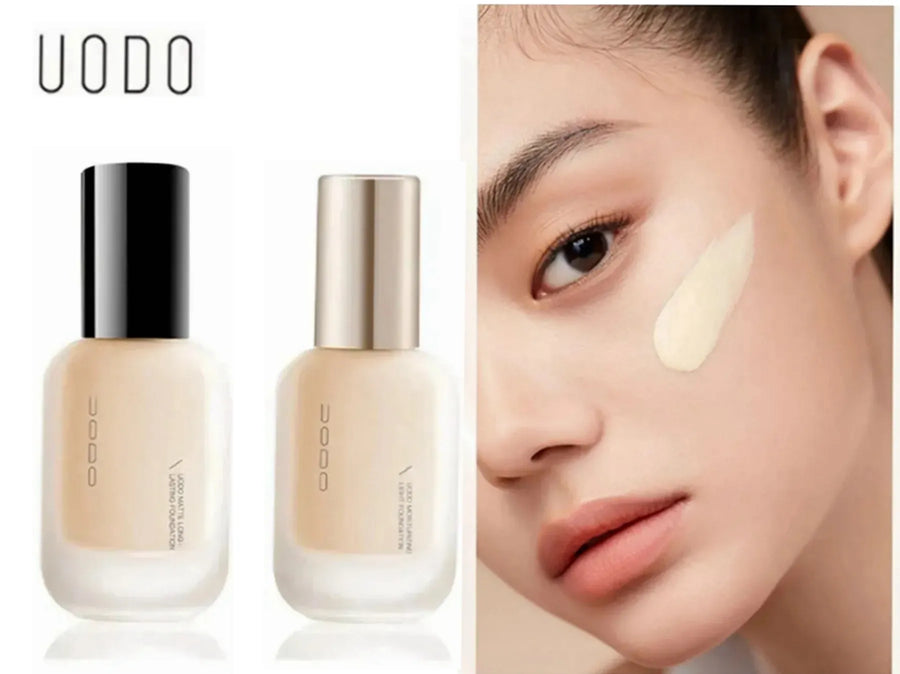 UODO Series liquid foundation concealer Long acting Bb Cream flawless skin lasting bright white dry to oily Summer skin 30ml