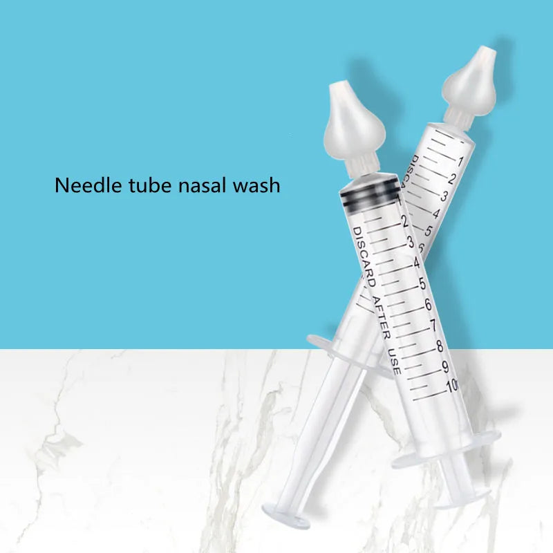 Skin Help Zone baby cleaning syringe needle tube baby nasal washing device baby nasal irrigator 10ml