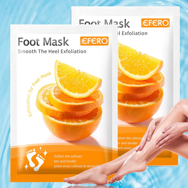 EFERO Exfoliating Foot Masks  2/3pairs