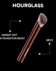 Hourglass Makeup Brush- No.21 Ambient Soft Glow Foundation Brush Face Brush