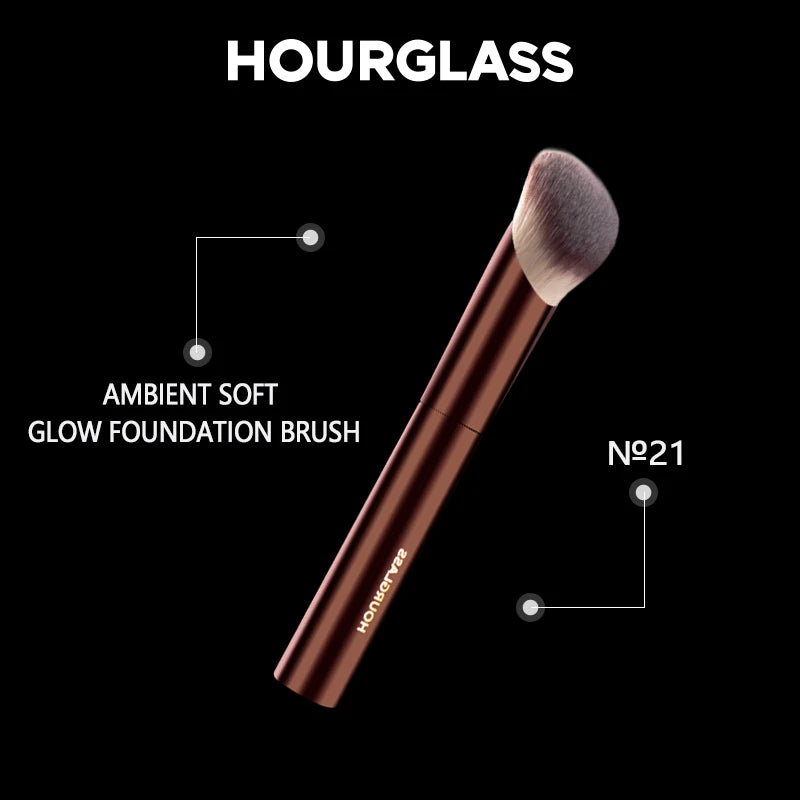 Hourglass Makeup Brush- No.21 Ambient Soft Glow Foundation Brush Face Brush