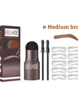 EELHOE One Step Eyebrow Shaping Kit Professional