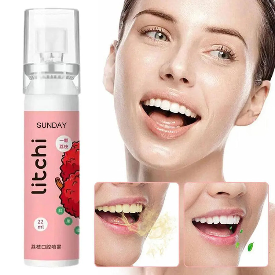 Oral Spray for Fresh Breath Litchi Litchi Care Flavor 22ml