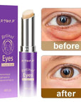 Retinol Eye Cream Stick, Moisturizing,  Fade Fine Lines,  Anti-wrinkle,  Anti Puffiness,  Brightening