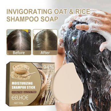 Anti-Hair Loss Rice Shampoo Soap Rice Water Shampoo And Conditioner Hair Growth Soap