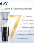 Olay Total Effects Face Wash Daily Facial Cleanser Remove dirt Excess Oils Balances Skin Deep Clean For Combination Skin 100g