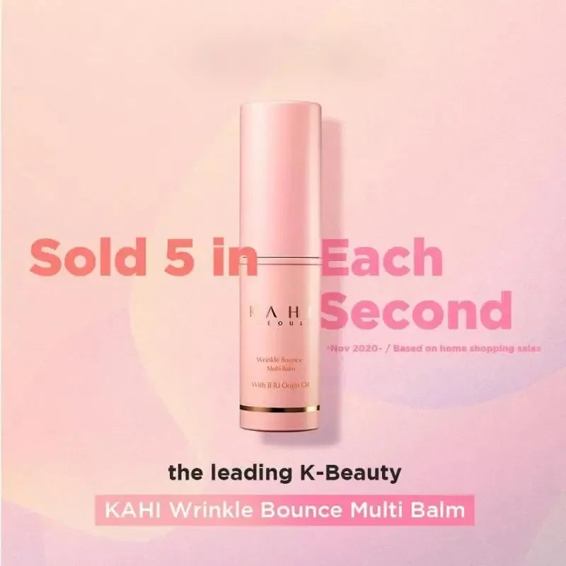 KAHI Foul Wrinkle Bounce Multi Balm Collagen Pink Stick Fade Moisturizing Multi Cream Skin Care