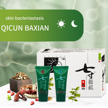 Qicun Baxian Herbal Cream Skin Bacteriostasis 3 pcs