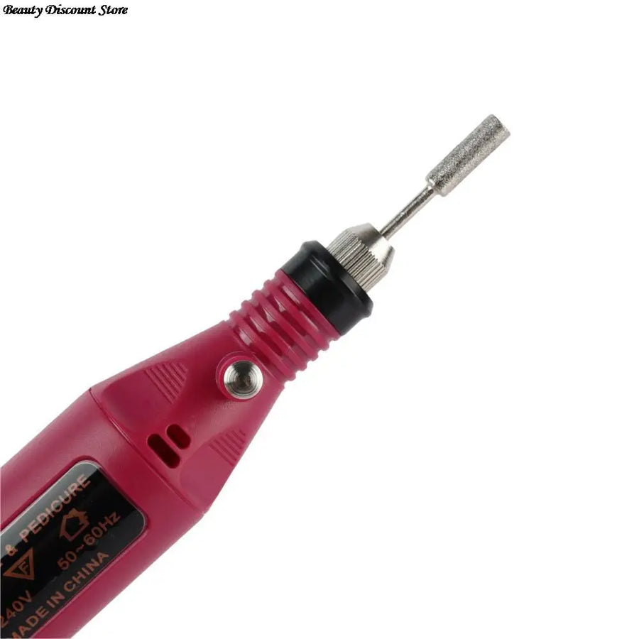 Professional Electric Nail Drill Machine Set Nail Files Drill Bits Gel Polish Remover Portable Nail Polisher Equipment