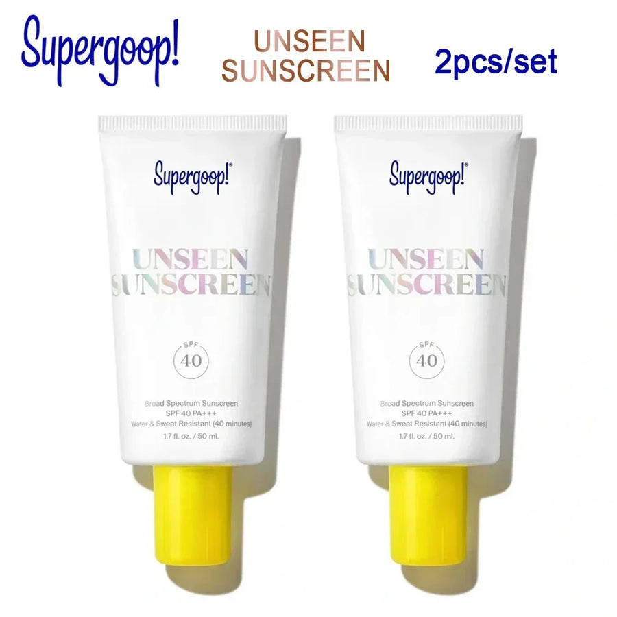 Supergoop  Glowscreen Unseen Sunscreen Broad Spectrum Face Beauty Health Make Up Maquiagem