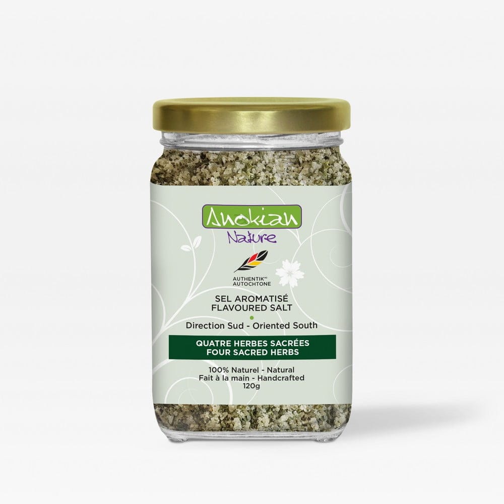 Flavored Salt | 4 Sacred Herbs – Artisanal Culinary & Ritual Seasoning