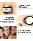 Sunscreen Makeup Beef Tallow and Zinc Sun Balm Sun Protection Moisturizing and Antioxidant Care for Your Skin