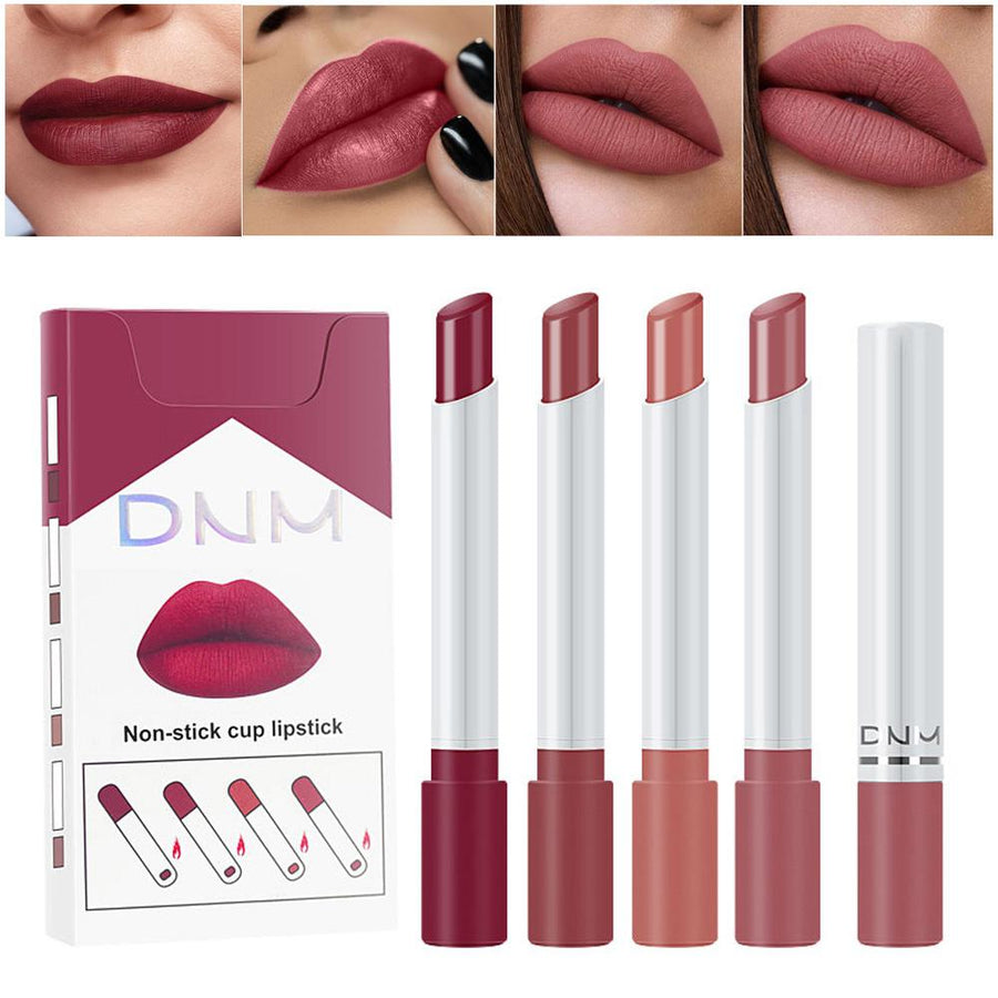 DNM Makeup cream Lipstick Cosmetics Matte Non-stick Cup Lipstick