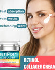 Retinol Collagen Moisturizing  Face Cream with Hyaluronic Acid