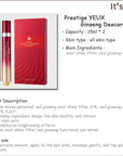 It's Skin Prestige Yeux Ginseng Descargot Eye Serum 15ml*2 Snail Cream Peptide Collagen Care Against Puffiness