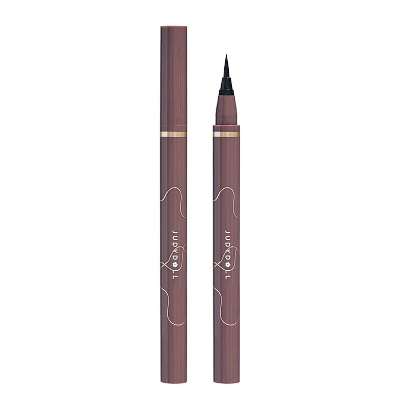 Judydoll New Black Liquid Eyeliner Pencil Waterproof 24 Hours Long Lasting Japanese Eye Makeup Smooth Superfine Eye Liner Pen