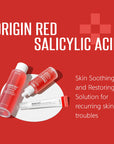 NACIFIC Origin Red Salicylic Acid Serum Exfoliating & Clarifying Remove Dead Skin Face Care Balance Calm 50ml