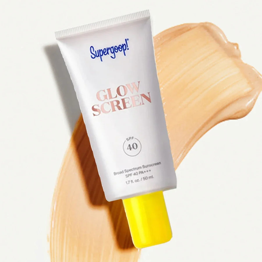 Supergoop  Glowscreen Unseen Sunscreen Broad Spectrum Face Beauty Health Make Up Maquiagem