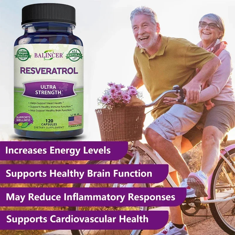 BALINCER RNatural Resveratrol Antioxidant Adult Supplement Promoting Healthy Weight Loss and Overall Wellbeing