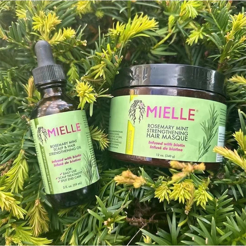 Mielle Original Hair Growth Essential Oil Rosemary Mint Hair Strengthening Dry Hair Mask 340kg