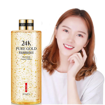 Nicotinamide Face 24K Gold Toner for Moisturizing and Skin Care 300ML