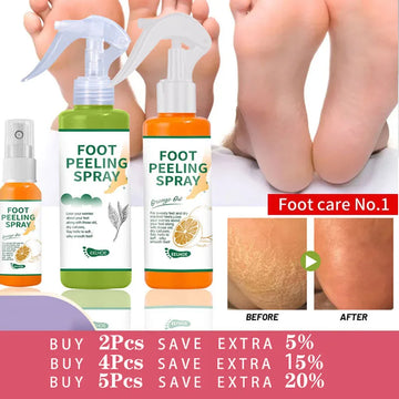 Foot Peeling Spray Whiten Foot  Pedicure Hands Dead Skin Cosmetics