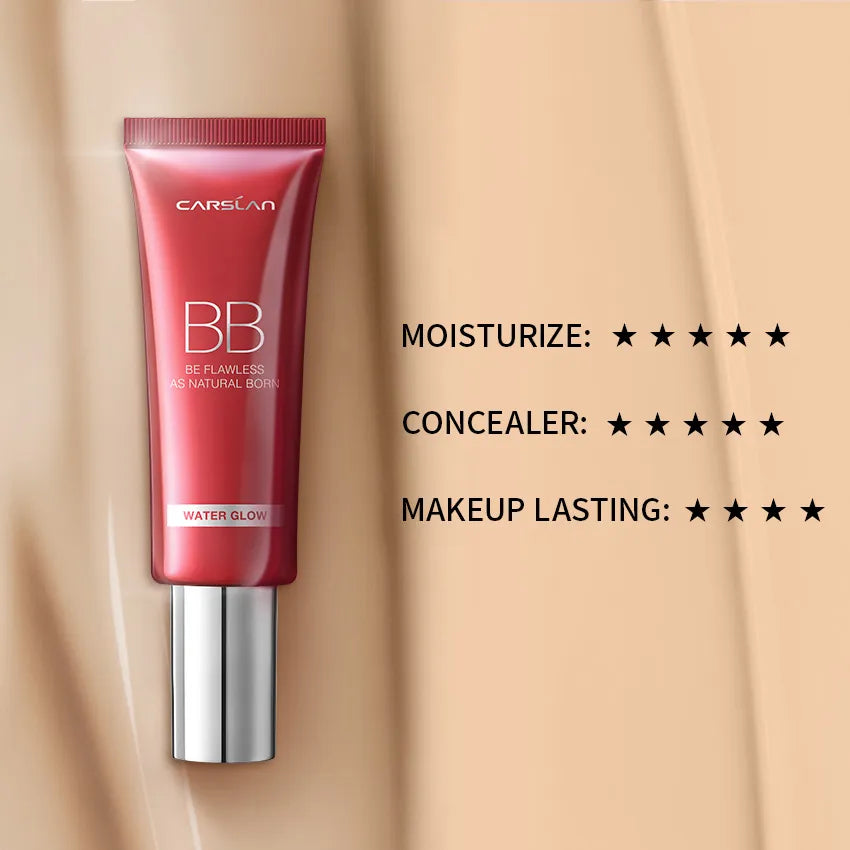 CARSLAN BB Cream With Plant Extact Moisturizing Concealer Whitening Cream Makeup