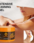 150g Brown Tanning Gel Natural Tanning Accelerator Cream For Outdoor Sun Dark Tanning Body Skin Care R9P1