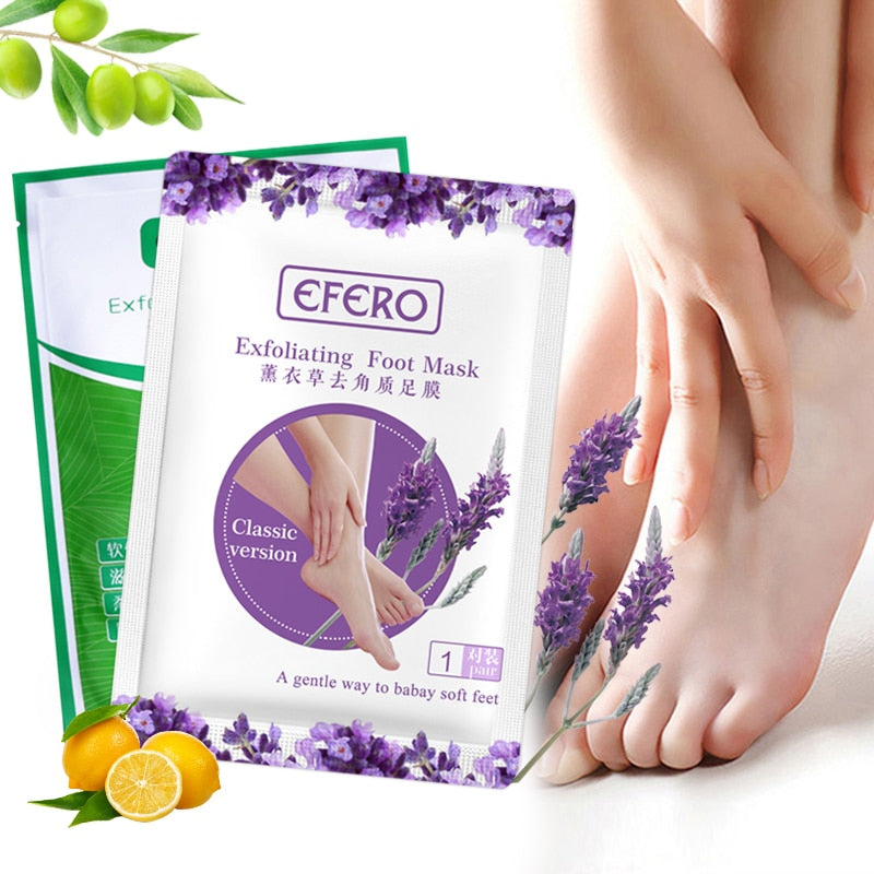 EFERO Exfoliating Foot Masks  2/3pairs