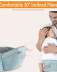 Baby Carrier Cotton Waist Stool: Baby Holder Sling Bebe Hip Carrier, Kids Hip Seat, Baby Walkers Bag Front Holder Wrap