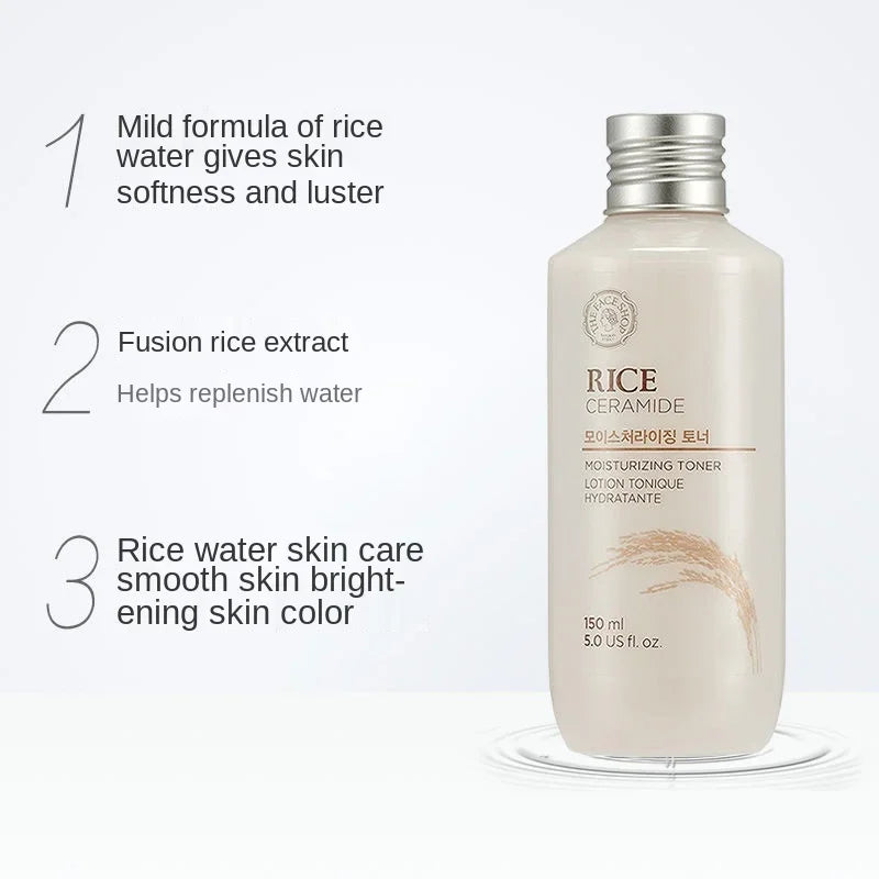 Korean cosmetics rice set toner 150ml + emulsion 150ml The Rice Ceramide Moisturizing 150ml / 0.5 US fl.oz.