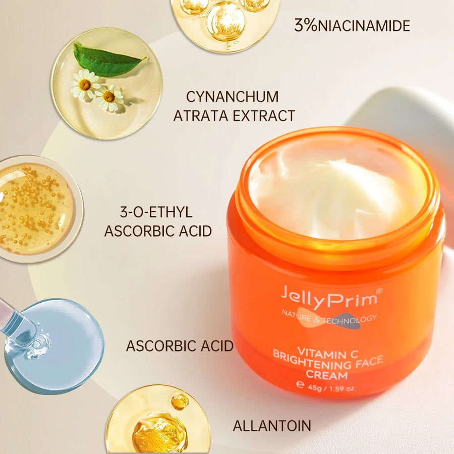 Jelly Prim Whitening  Vitamin C Dark Spots Removal Lightening Creams Women