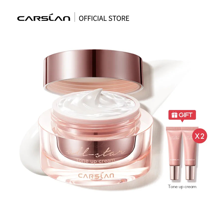 CARSLAN All Star Tone-up Cream Face  Dress Cream Hydrating Moisturizing Makeup Primer