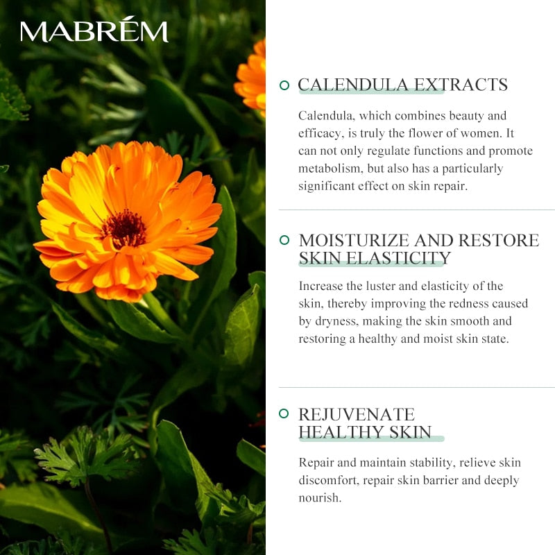 MABREM Marigold Clear Double Moisturizing Cream 35g