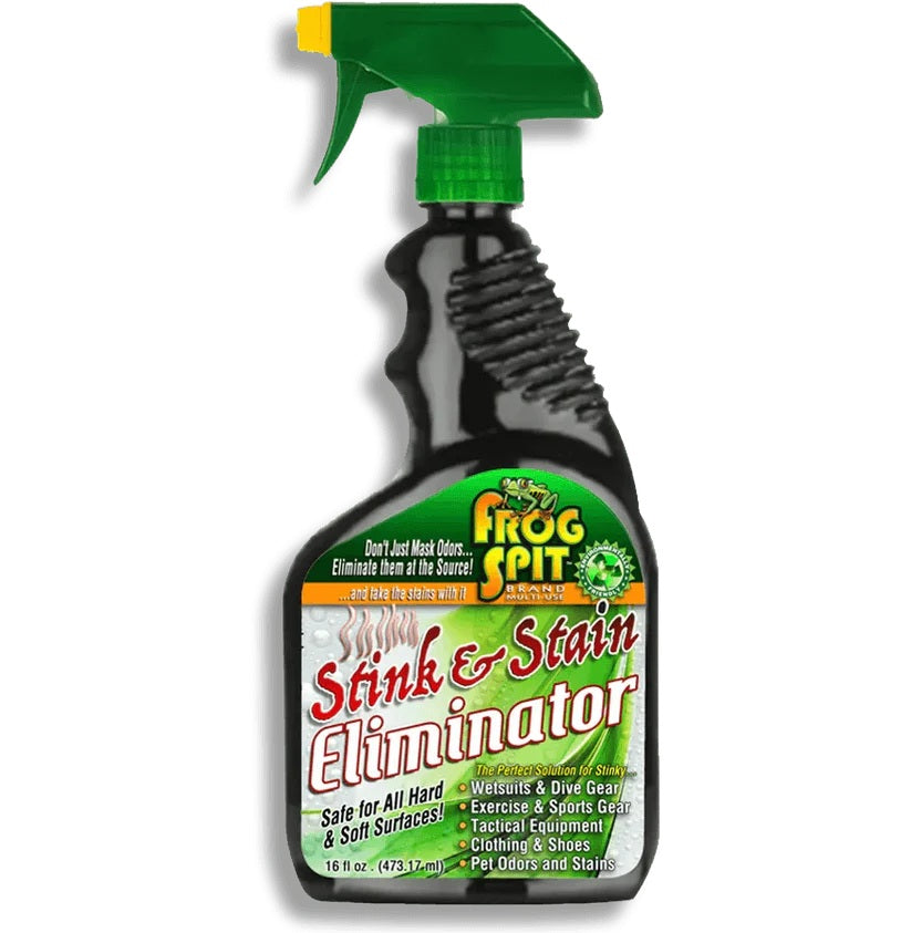 Frog Spit Stink & Stain Eliminator | Odor & Stain Removal Solution - 16oz