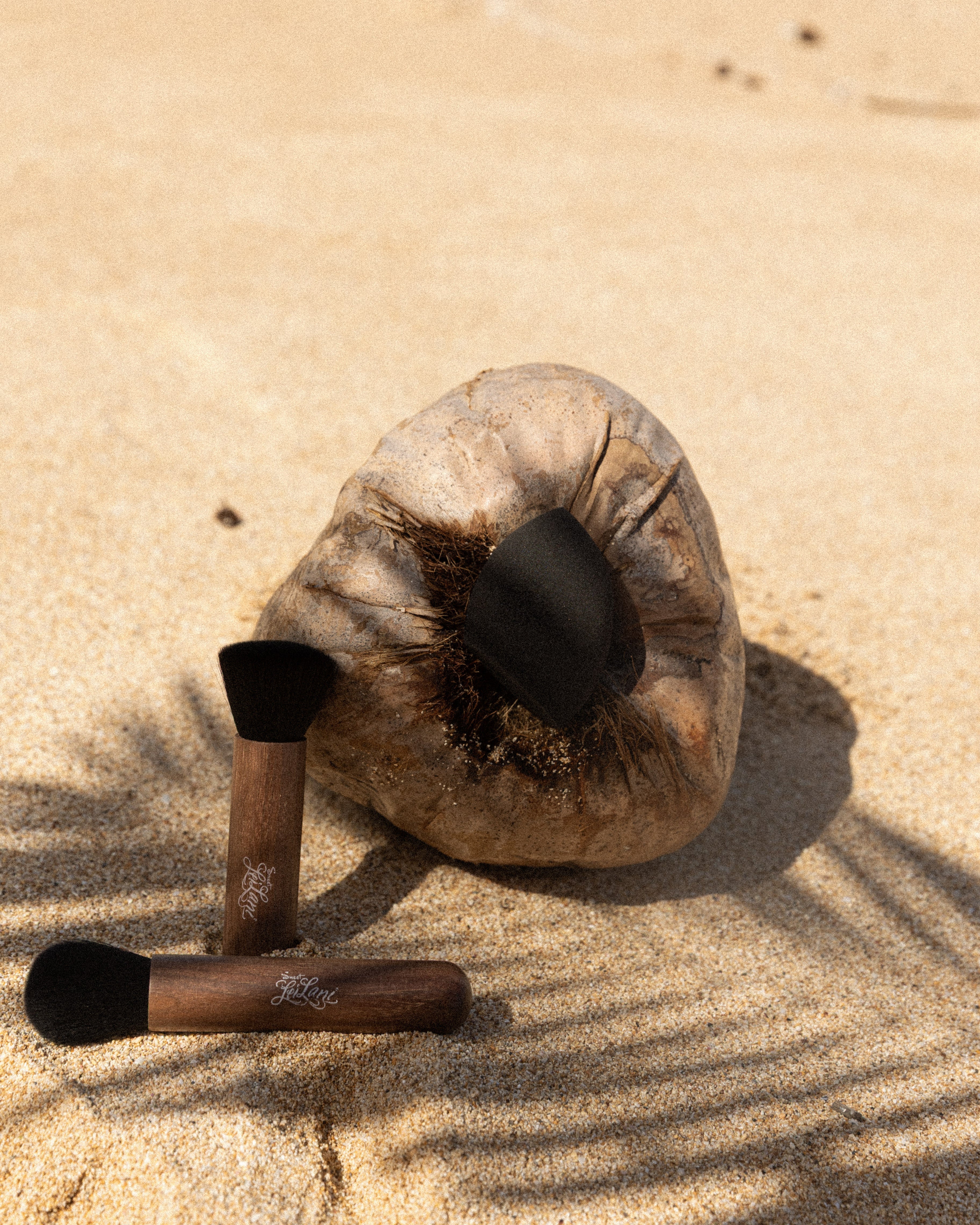 Dual Brush Set – Dome Powder & Complexion Foundation Brush Combo