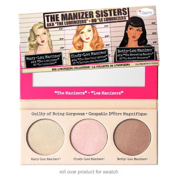 theBalm theManizer Sisters - The Luminizers Palette - Free Shipping