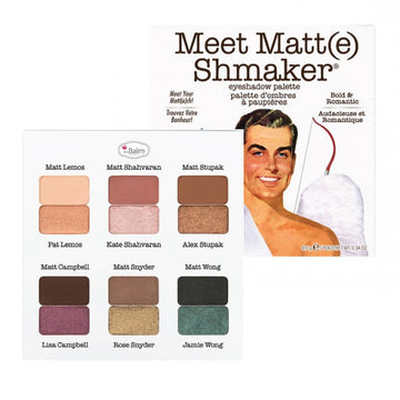 theBalm Meet Matt(e) Shmaker Eyeshadow Palette - Free Shipping