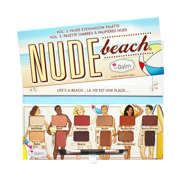 theBalm Nude Beach Eyeshadow Palette - Free Shipping