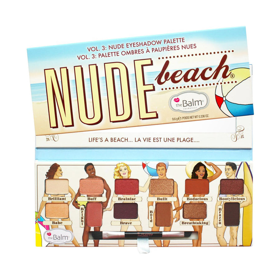 theBalm Nude Beach Eyeshadow Palette - Free Shipping