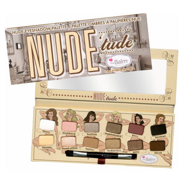 theBalm Nude Tude Nude Eyeshadow Palette - 12 Shades - Free Shipping