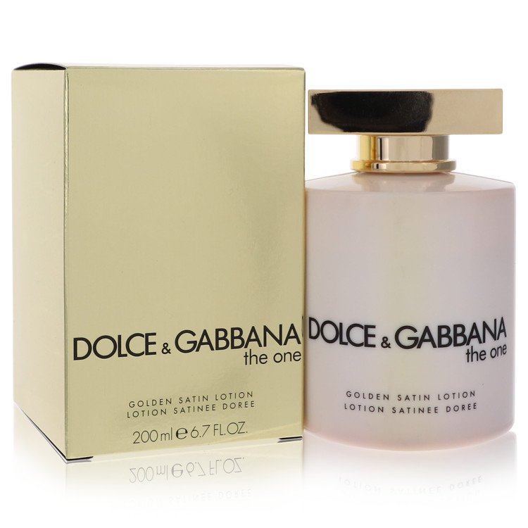 The One Perfume By Dolce & Gabbana Golden Satin Lotion- Free Shipping