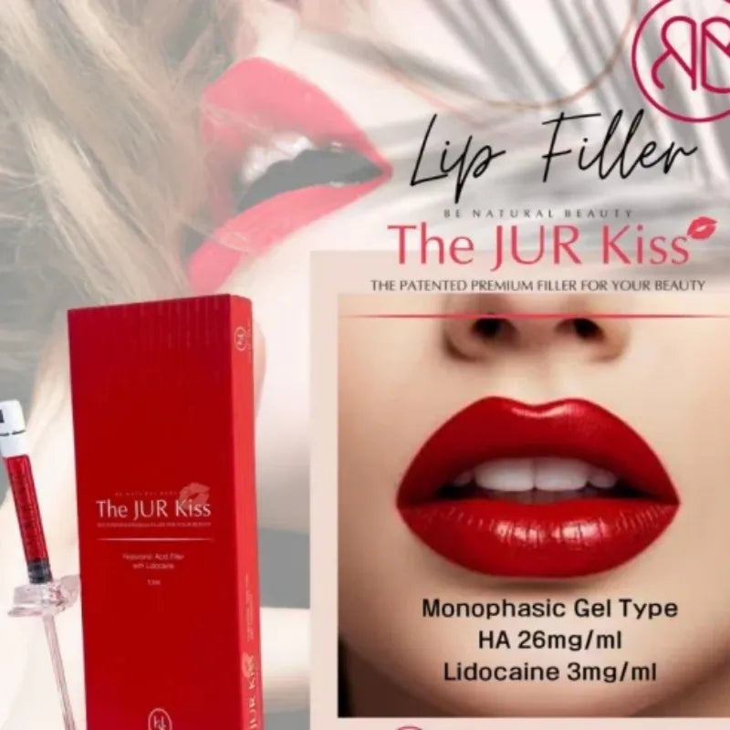 Jur Kiss Priere Lips Filler – Hyaluronic Acid Dermal Filler for Natural Lip Volume & Shape