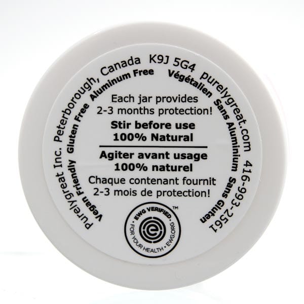 Floral Cream Natural Deodorant - Aluminum Free