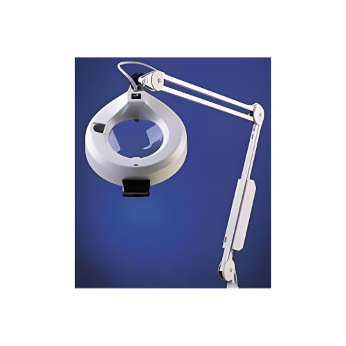 Luxo Fluorescent Magnifying Lamp with Mobile Base – Precision Lighting