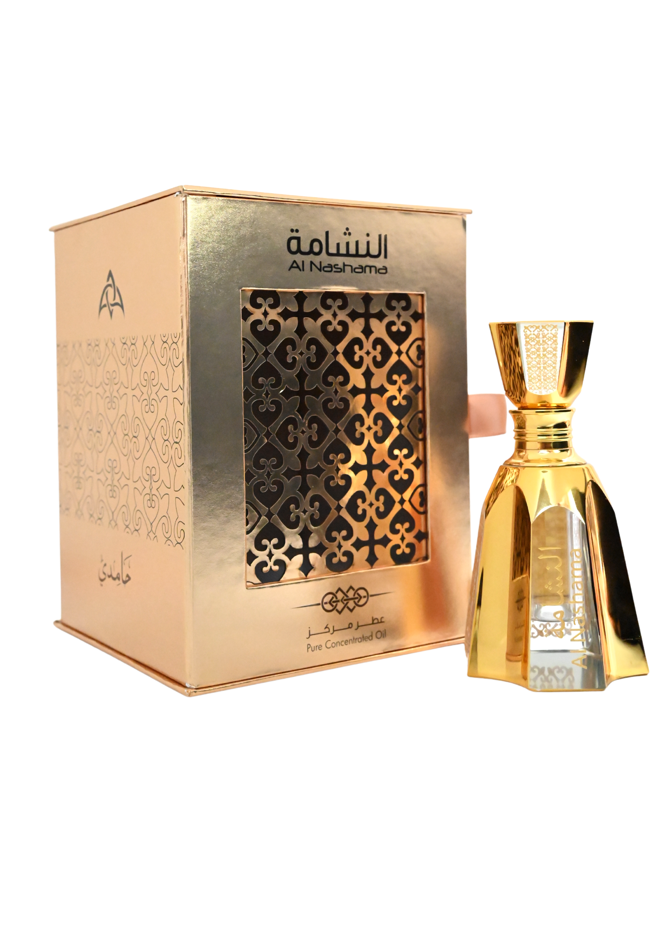 Al Nashama Attar Perfume Oil – Alcohol-Free Arabian Floral Woody Attar